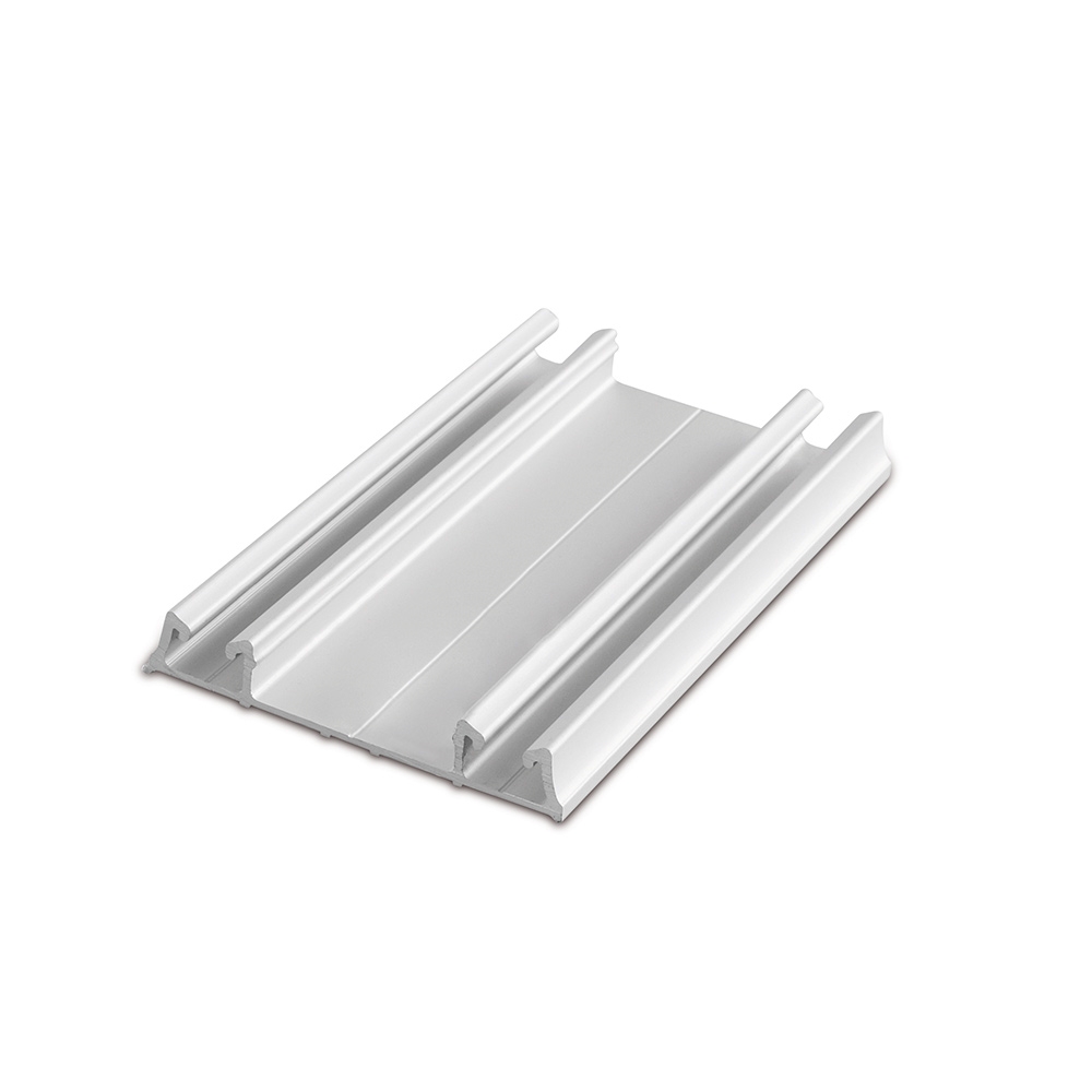 Sliding cupboard store door rails